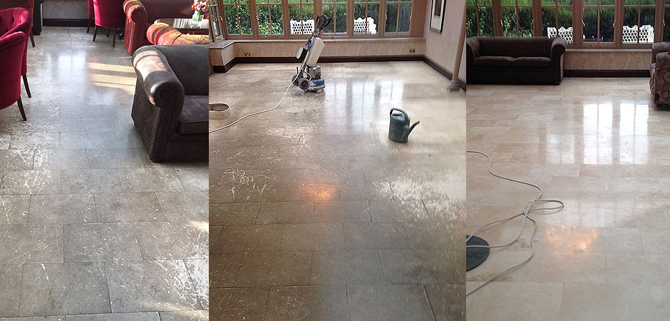 Stone Floor Polishing & Cleaning